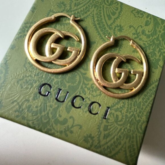 Gucci Gold Earrings - Picture 1 of 5